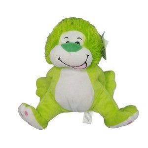 Plush Appeal Green White Lion 10" Stuffed Animal